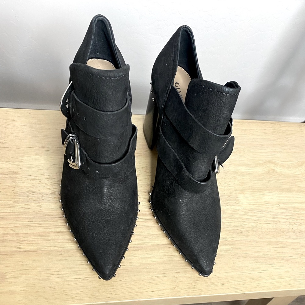 Suede Gianni Bini Booties.